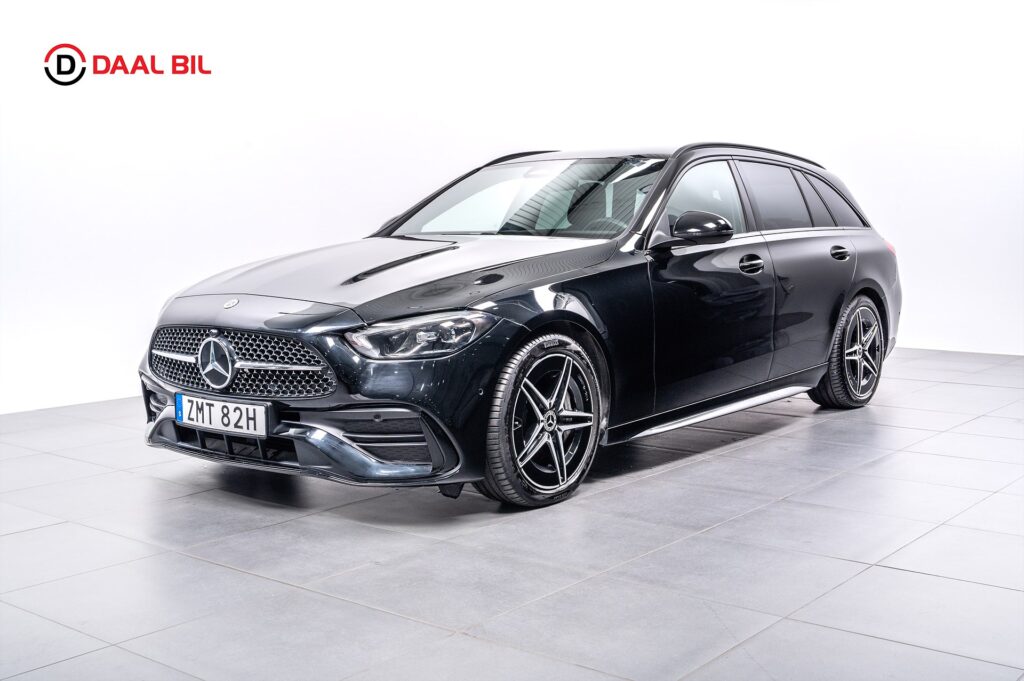 Mercedes-Benz C 200T 4M 204HK AMG B-KAMERA PVÄRM APP-CON