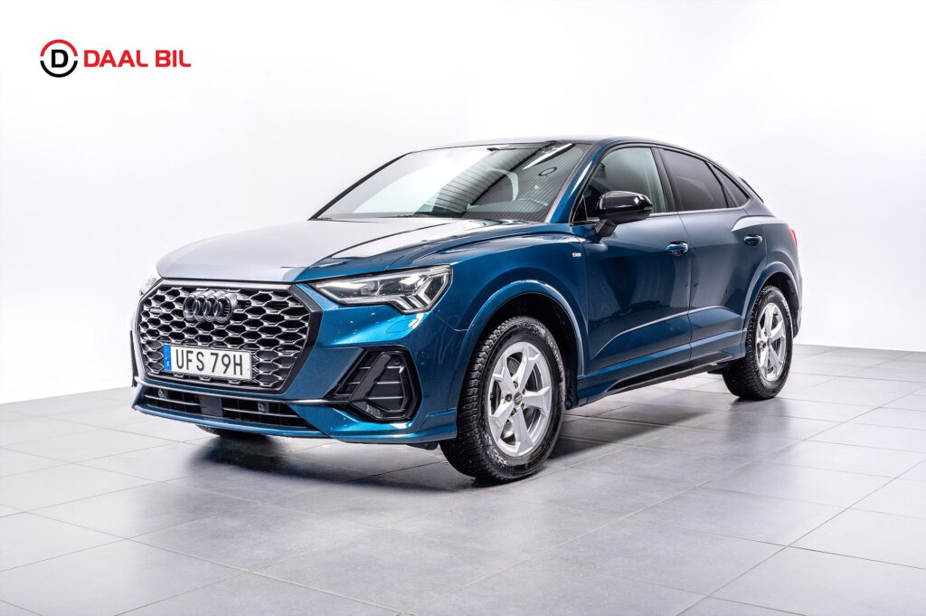 Audi Q3 SPORTBACK 45 TFSI QUATTRO 245HK S-LINE PVÄRM B&O B-KAM