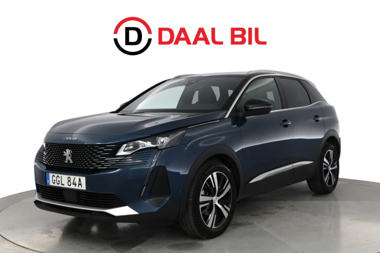 Peugeot 3008 GT 1.2 PURETECH 131HK 180-KAMERA NAVI HALVSKINN COCKPIT