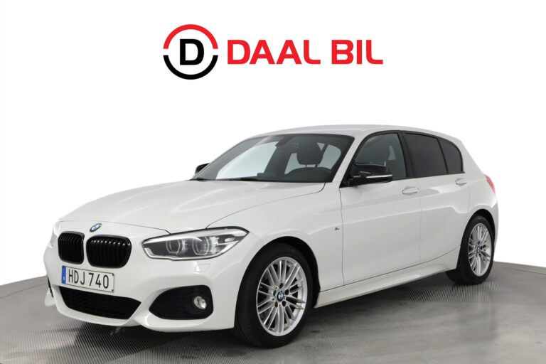 BMW 120d 5-D 190HK M-SPORT MANUELL HiFi® P-SENS FARTHÅLLARE BT