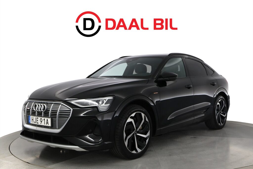 Audi e-tron SPORTBACK 55 QUATTRO 408HK 95kWh S-LINE PANO B&O LUFTFJ