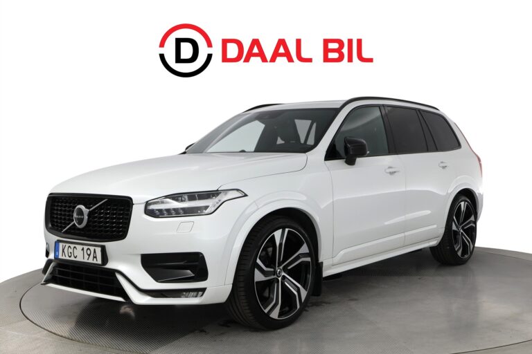 Volvo XC90 B5 AWD 235HK 7-SITS R-DESIGN B&W® LUFTFJÄD PANO 360-KAM