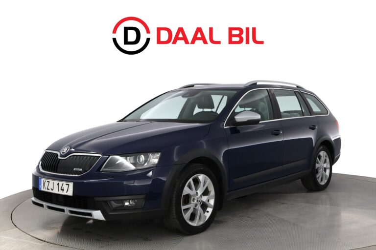 Škoda Octavia Scout 2.0 TDI 4x4 184HK BUSINESS DRAG B-KAMERA VÄRMARE NFC