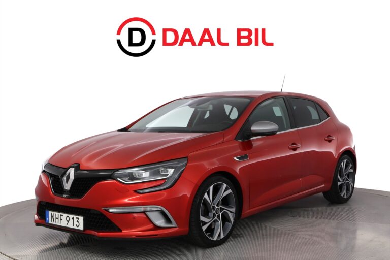 Renault Mégane GT GT 1.6 TCe EDC 205HK B-KAMERA BOSE® MOTORVÄRMARE NAVI