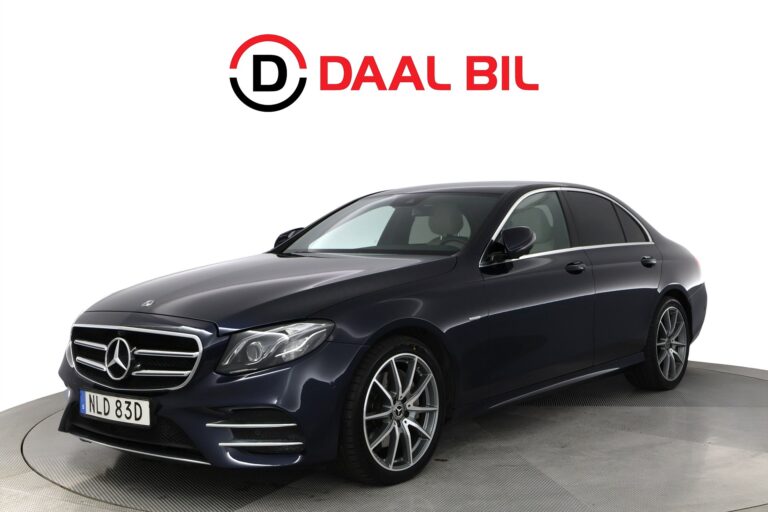 Mercedes-Benz E 200 SEDAN 4M 197HK AMG P-VÄRM BURMESTER® 360° NAVI NFC