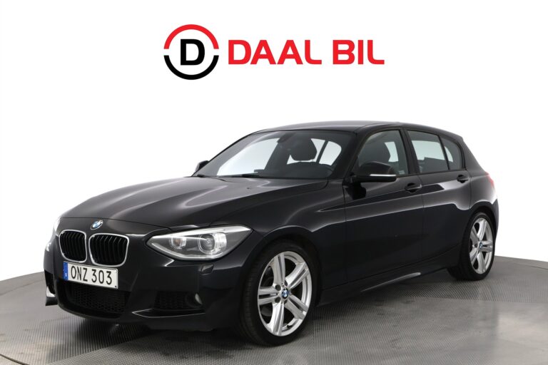 BMW 120D 5-D 184HK M-SPORT P-SENS NAVI FARTHÅLLARE BT