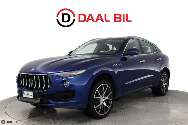 Maserati Levante S 4WD 430HK B&W® LUFTFJÄDRING CARPLAY BACKKAMERA NAVI