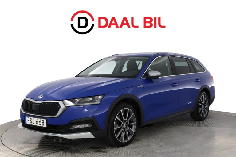 Škoda Octavia Scout 2.0 TDI 4x4 150HK DRAGKROK B-KAMERA VÄRMARE COCKPIT