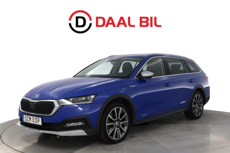 Škoda Octavia Scout 2.0 TDI 4x4 150HK DRAG P-VÄRM B-KAMERA COCKPIT APP-CON