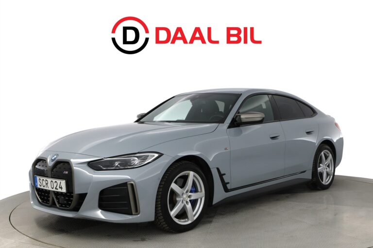 BMW i4 M50 xDRIVE GRAN COUPÉ 83,9 kWh 544HK M-SPORT HIFI B-KAM