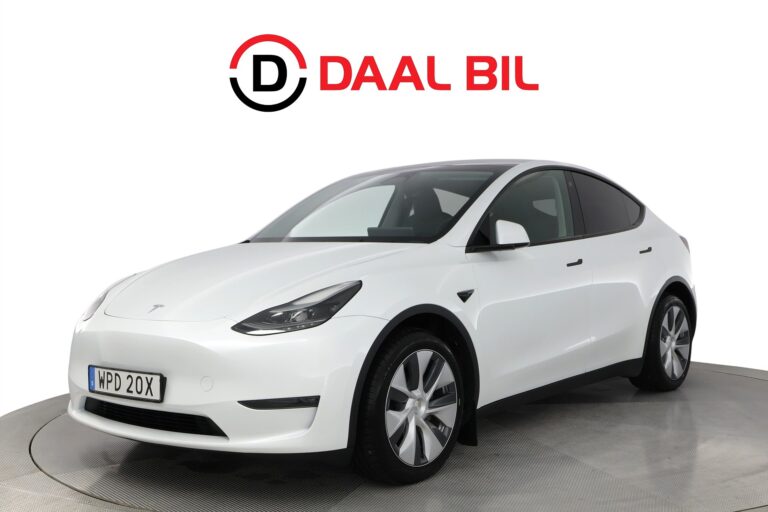 Tesla Model Y LONG RANGE AWD 514HK DRAGKROK VÄRM B-KAMERA PANO NFC