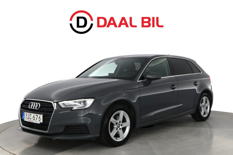 Audi A3 SB 1.4 TFSI 150HK ATTRACTION P-SENS FARTHÅLLARE BT