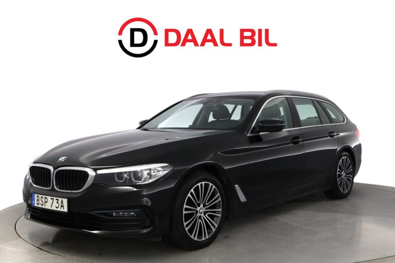 BMW 520d xDRIVE TOURING 190HK SPORT LINE COCKPIT B-KAM NAVI