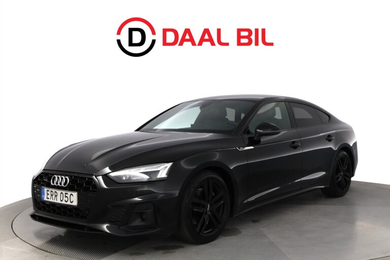 Audi A5 SB 40 TDI QUATTRO 204HK S-LINE DRAG P-VÄRMARE B-KAMERA
