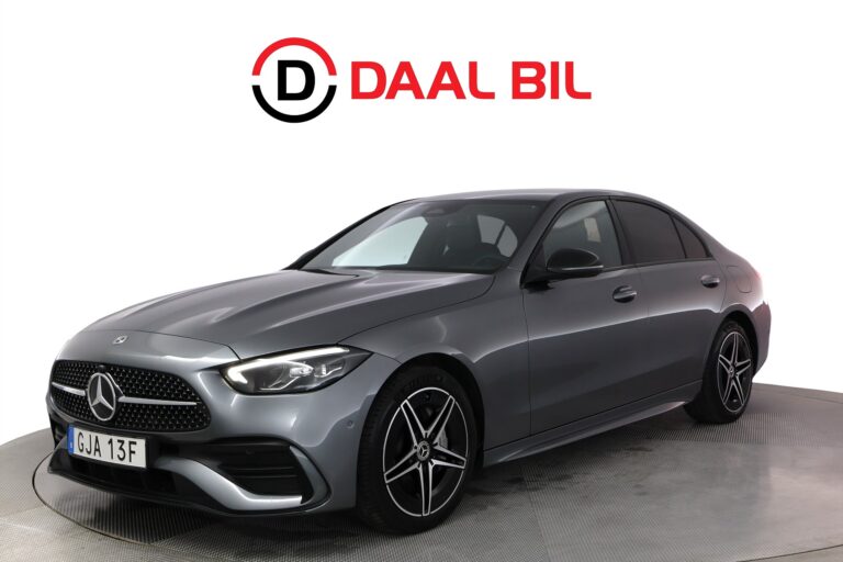 Mercedes-Benz C300 e 4M 25,4 kWh 313HK AMG P-VÄRM BURMESTER® B-KAM