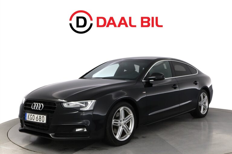 Audi A5 Sportback SPORTBACK 2.0 TDI QUATTRO 177HK S-LINE P-SENS BT