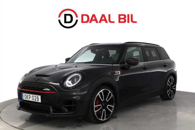 MINI John Cooper Works ALL4 CLUBMAN 306HK H/K® PANORAMA HUD LÄDER B-KAMERA NFC