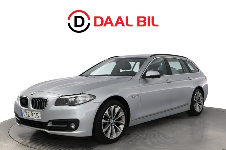BMW 520d xDRIVE TOURING 190HK P-SENS LÄDER FARTHÅLLARE