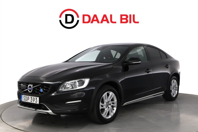 Volvo S60 Cross Country D4 POLESTAR OPTIMERING AWD 220HK CLASSIC PLUS B-KAM NAV