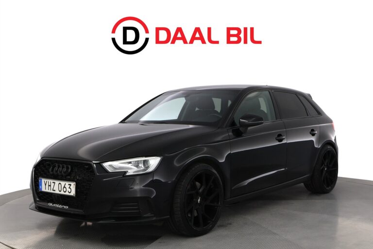 Audi A3 SPORTBACK 2.0 TFSI QUATTRO 190HK PROLINE VÄRM PSENS