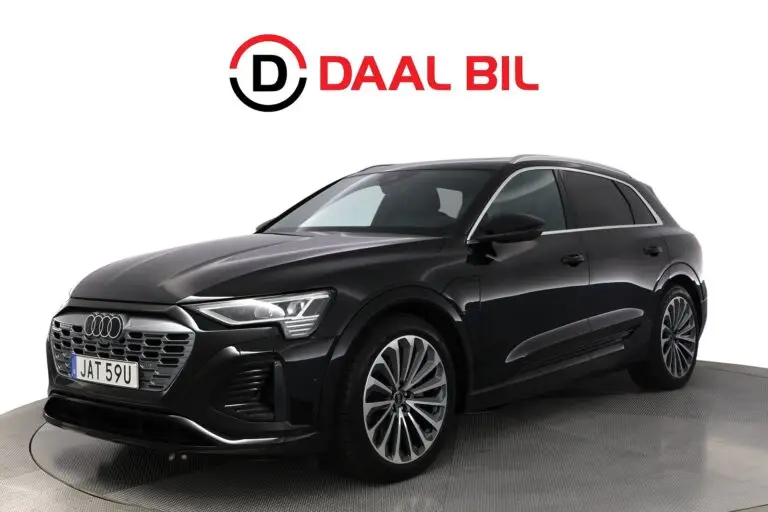 Audi Q8 55 E-tron QUATTRO 114 kWh 408HK S-LINE P-VÄRM B&O® PANO LUFTFJÄD