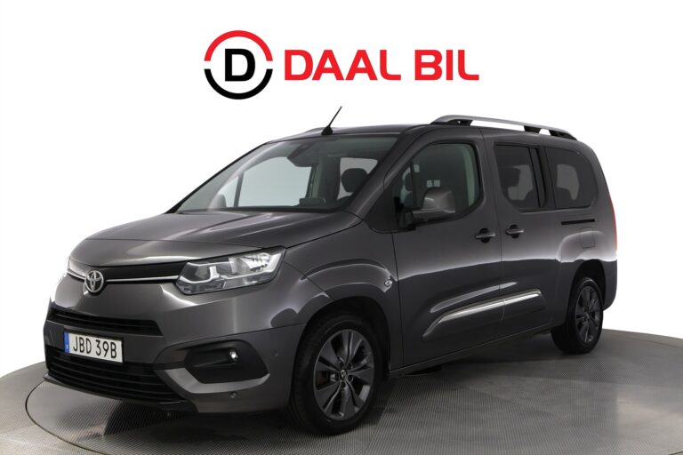 Toyota ProAce City Verso 1.2 TURBO 131HK ACTIVE 7-SITS DRAG NFC HUD B-KAM