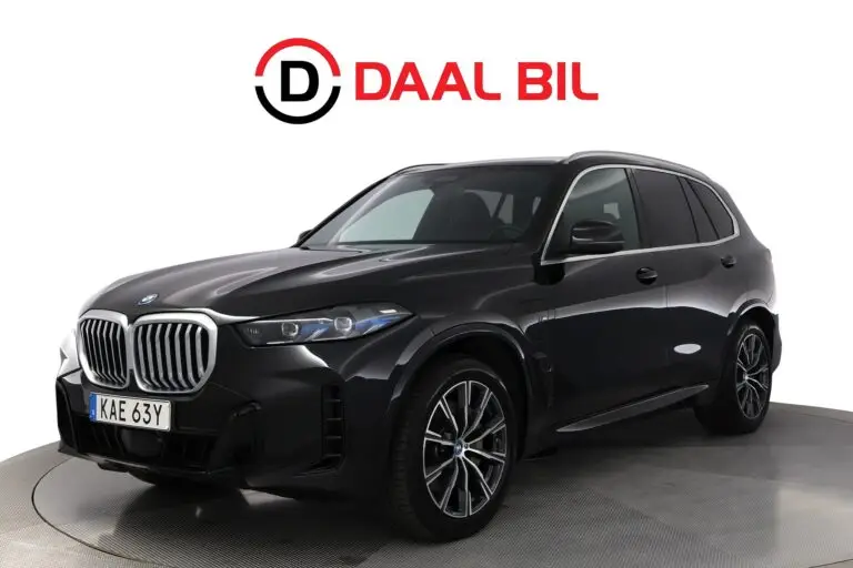 BMW X5 XDRIVE50e 490HK M-SPORT INNOVATION H/K® LUFTFJÄD 3DVIEW