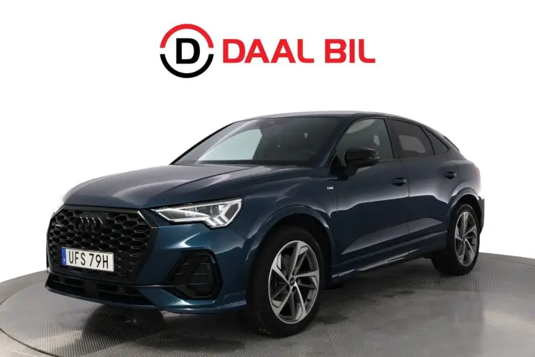 Audi Q3 SPORTBACK 45 TFSI QUATTRO 245HK S-LINE PVÄRM B&O B-KAM