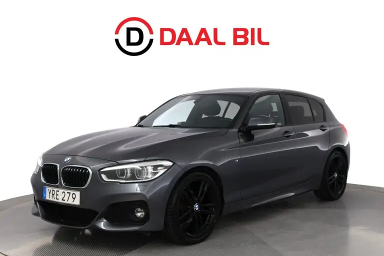 BMW 118d 5-D 150HK M-SPORT P-SENS FARTHÅLLARE BLUETOOTH 3-ZON