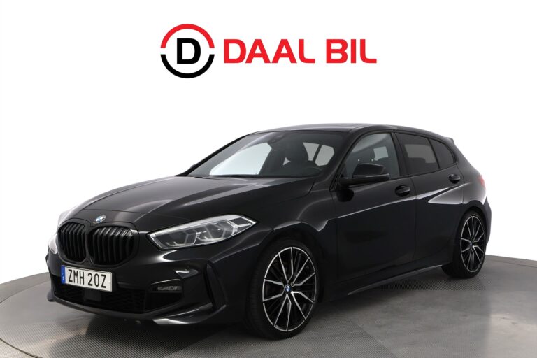 BMW 120D XDRIVE 190HK M-SPORT PANORAMA HELSKINN NFC P-SENS HIFI