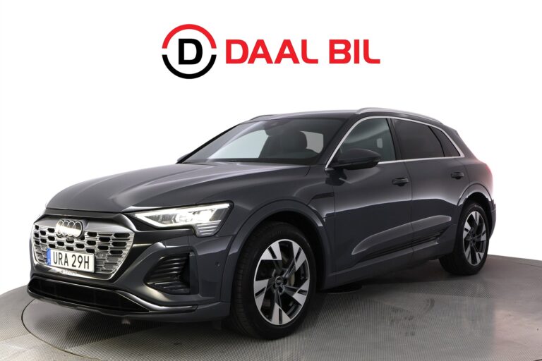Audi Q8 E-TRON 55 QUATTRO 114 kWh 408HK S-LINE B-KAM NAVI ACC LUFTFJÄD