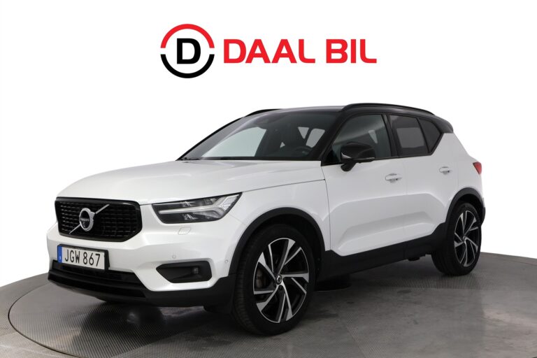 Volvo XC40 T5 AWD 247HK R-DESIGN PANORAMA H/K® 360-KAM DRAG LÄDER