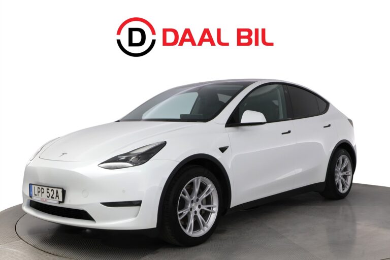 Tesla Model Y LONG RANGE AWD 514HK PREMIUM PANO VÄRMARE B-KAMERA NFC