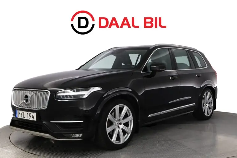 Volvo XC90 D5 AWD 225HK INSCRIPTION 7-SITS LUFTFJ 360° DRAG HuD