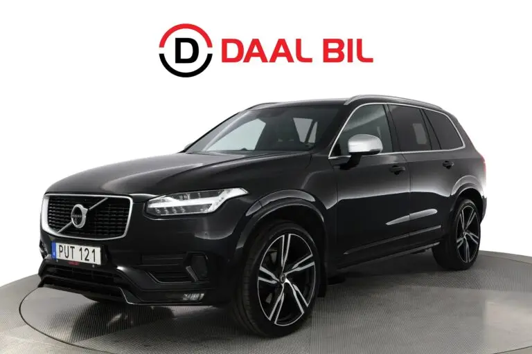 Volvo XC90 D5 AWD 235HK R-DESIGN 7-SITS B&W® DRAG 360° LUFTFJÄD