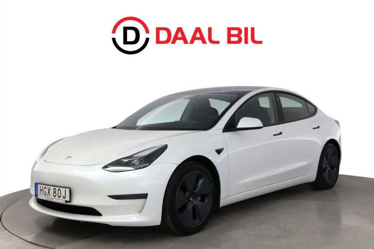 Tesla Model 3 LONG RANGE AWD 82 kWh 440HK AUTOPILOT P-VÄRM B-KAM NAVI