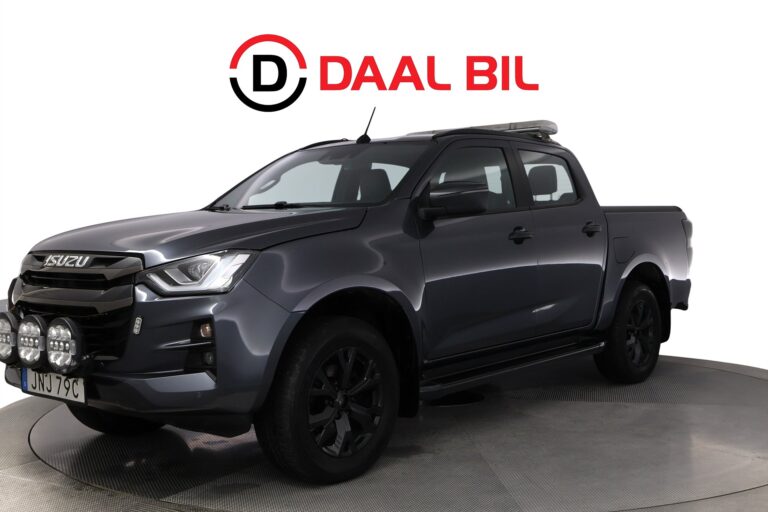 Isuzu D-Max CREW CAB 1.9 4WD 163HK DRAG VÄRMARE B-KAMERA CARPLAY