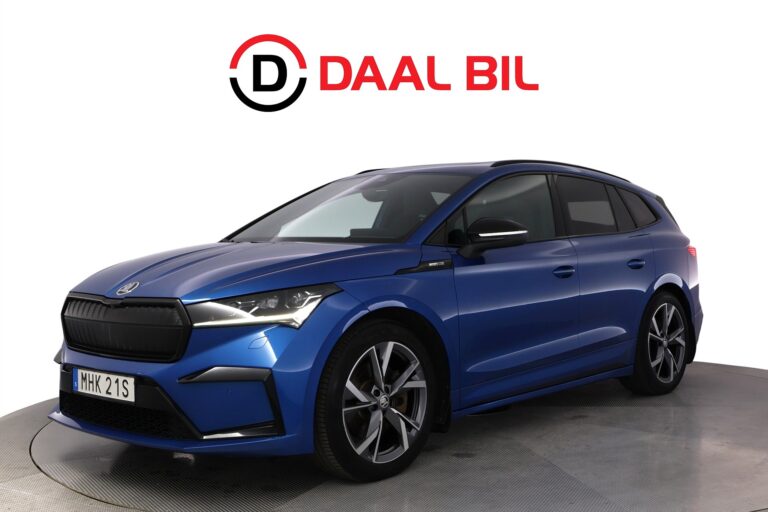 Škoda Enyaq iV80X 265HK 82kWh SPORT LINE PANO DRAG B-KAM HUD VÄRM NFC