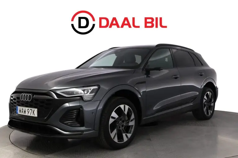 Audi Q8 E-TRON 55 QUATTRO 114 kWh 408HK S-LINE PANO B&O LUFTFJÄD